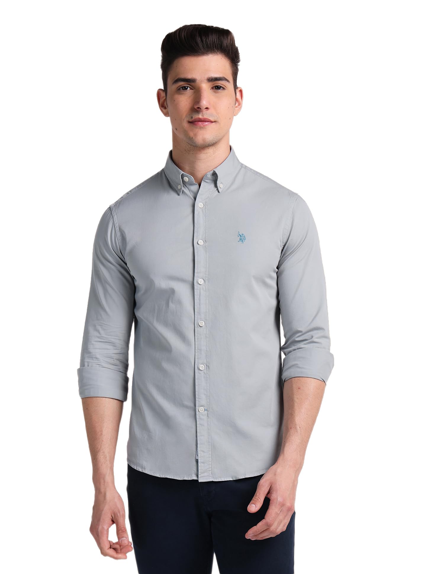 u.s. polo assn. Men's Cotton Regular Fit Shirt-picture-50