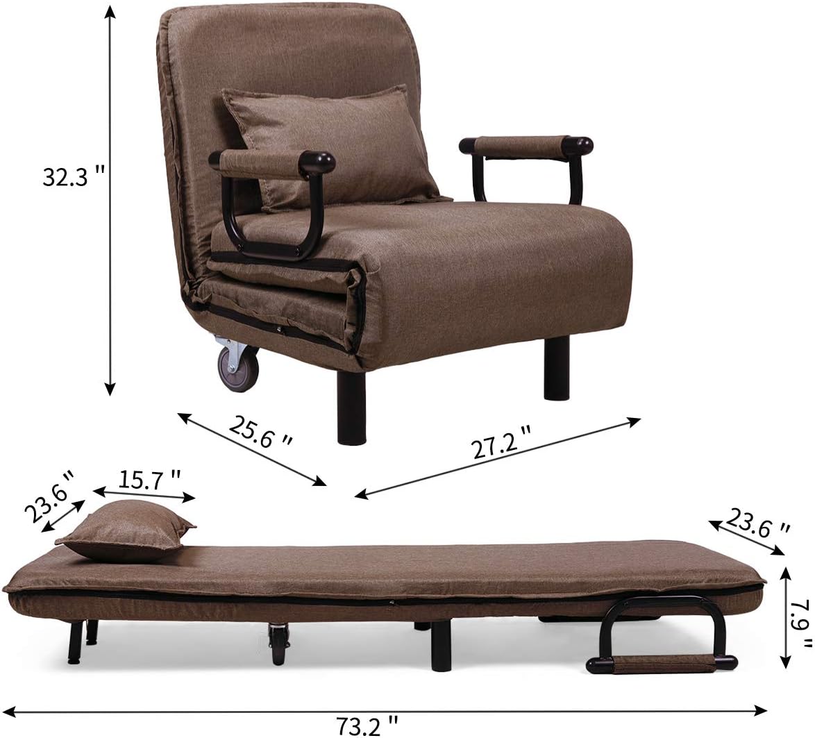 Buy Jaxsunny 256 Sofa Bed Convertible Chair