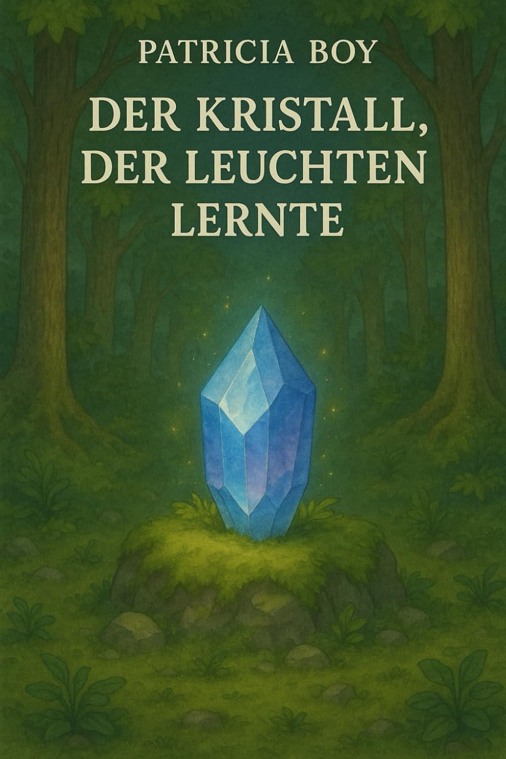 Der Kristall der leuchten lernte