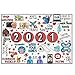 luoluoluo Puzzle da 1000 Pezzi per Adulti Puzzle per Adulti Puzzle in Cartone per Bambini Bambini Adesivi commemorativi 2020