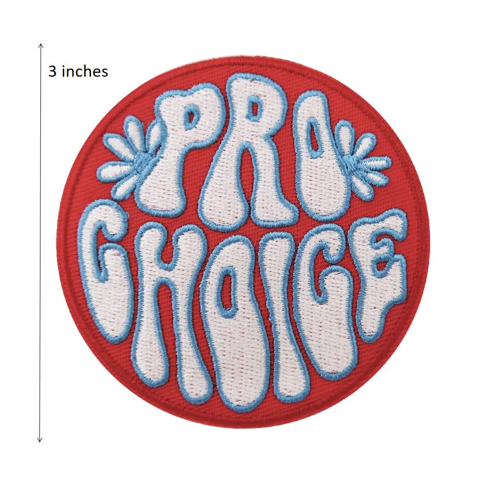 Cute-Patch Aufnäher 'It's Not Pro-Life It's Pro-Control' – Bestickt, Mit Klettverschluss (7,6 Cm)