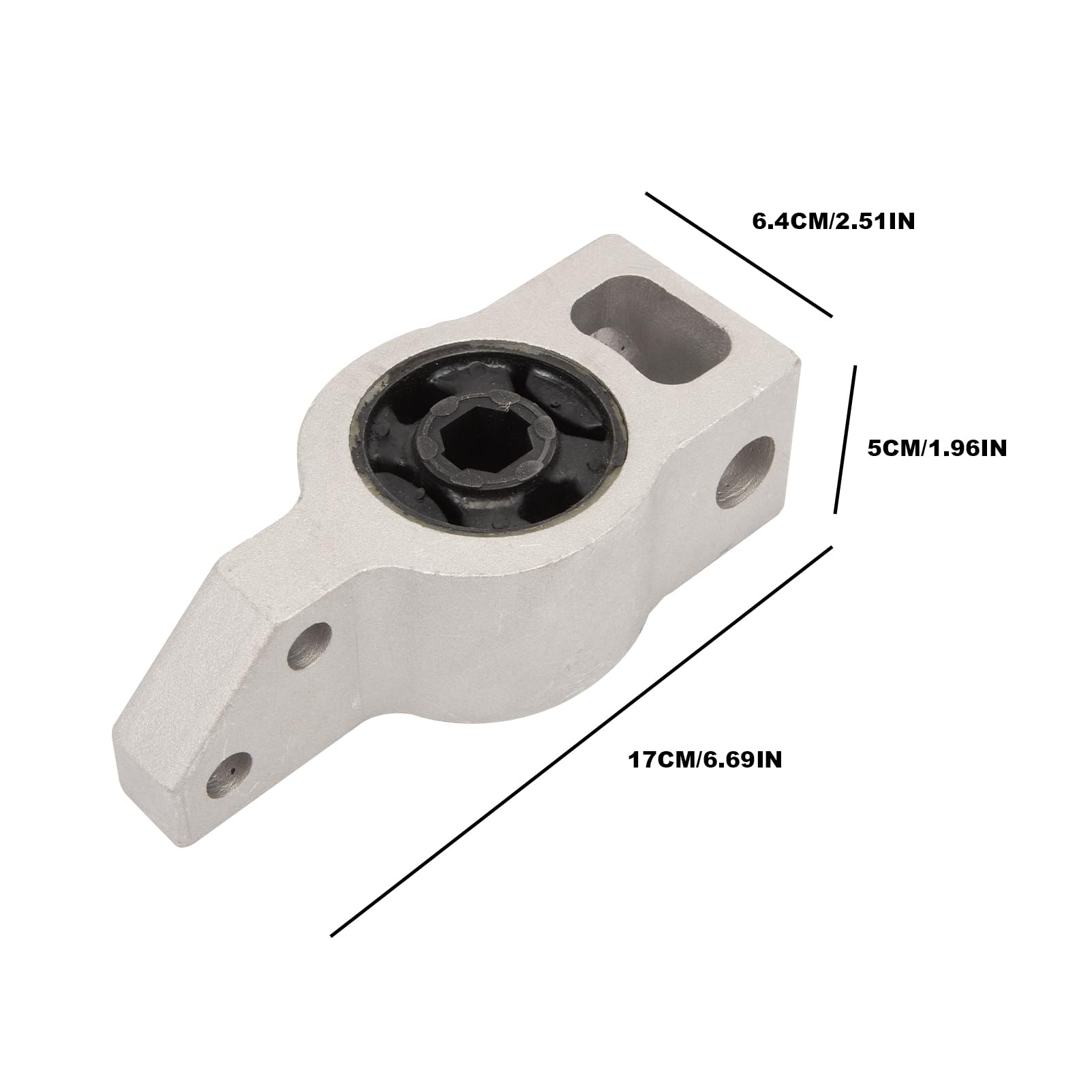 2 tréteaux de réparation pour bras de suspension avant | Q3 Quattro,Seat Alhambra,Passat 5 6 CC,Tiguan,Sharan,3C0199231D,3C0199231E,3C0199231A