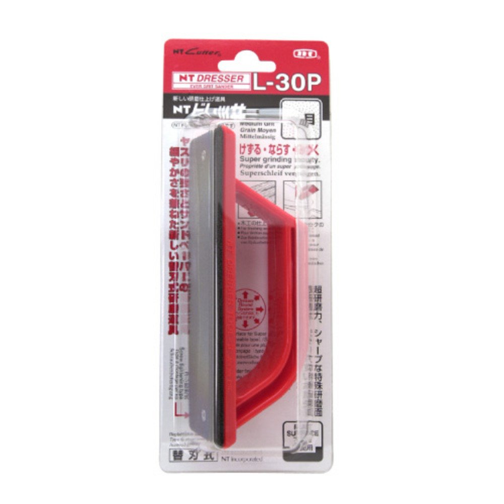 #ドレッサー NTカッター サンダー ドレッサー 平面用 中目 Lタイプ: 他:L-30P