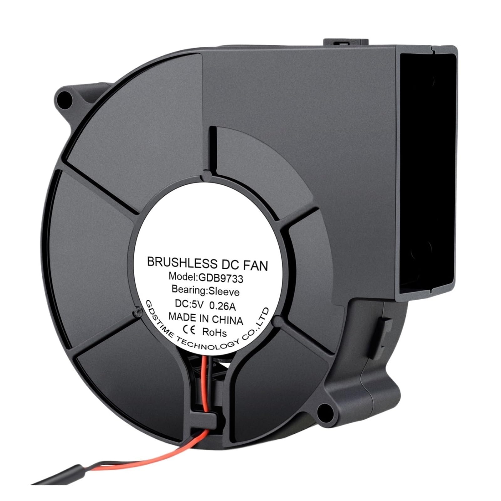 JJKKOZVQF DC 5V USB Fan 97x33mm Turbo Blower 9733 Cooler Fan 90MM Silent Centrifugal Fan