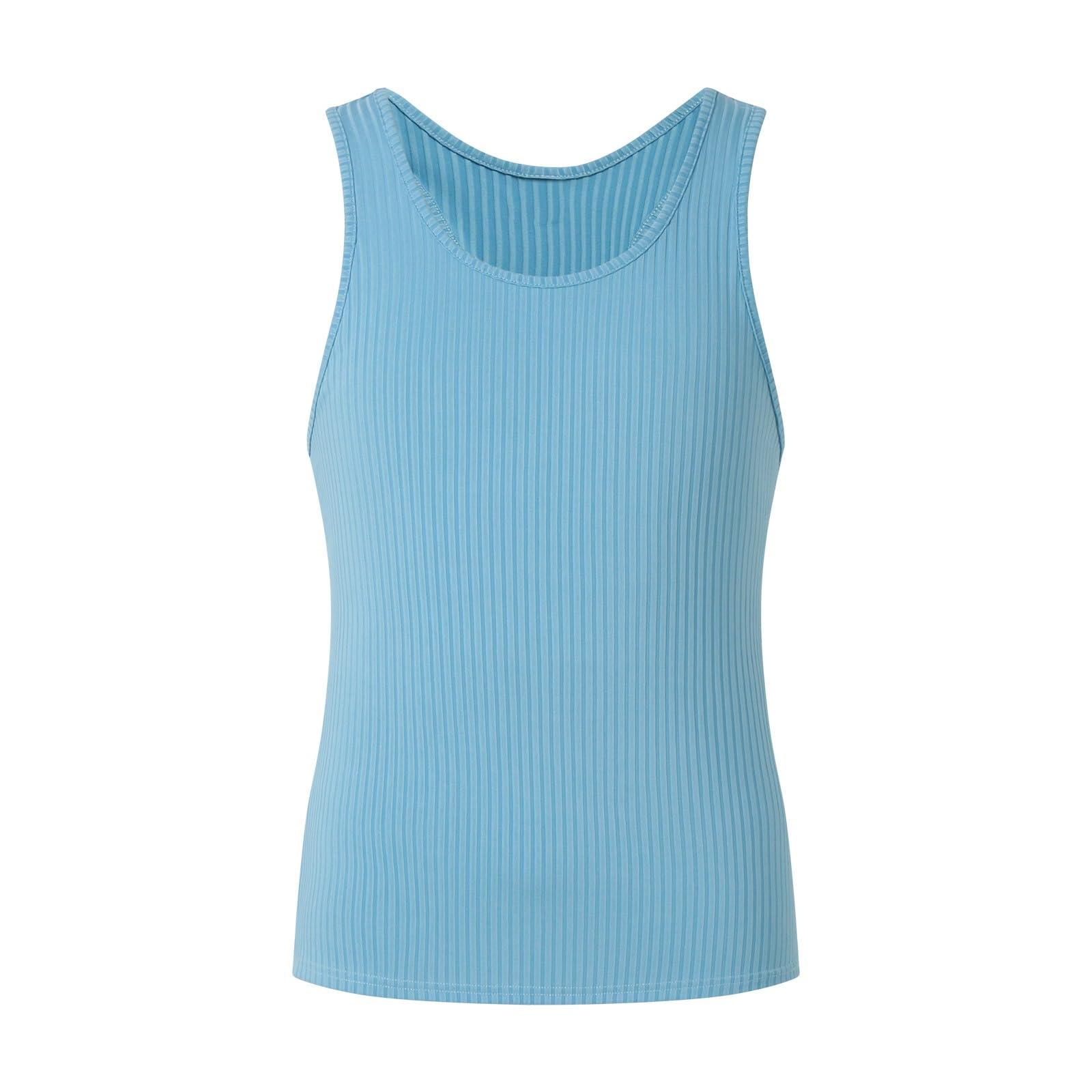Canotta Uomo Bodybuilding Canotte Atletiche da Senza Maniche Gilet Allenamento Canottiera Stringi Pancia Camicie Taglie Forti