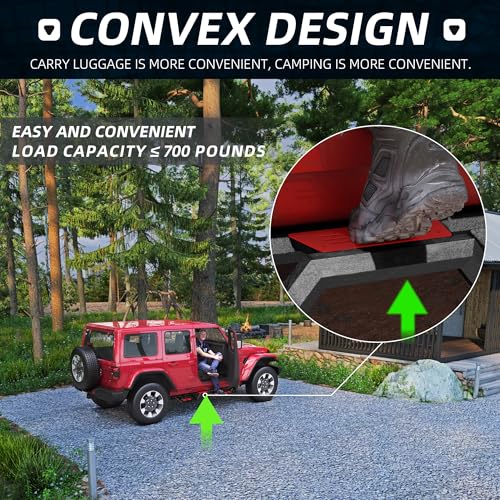 Estribos laterales para Jeep Wrangler JK 2007-2018 miniatura 3