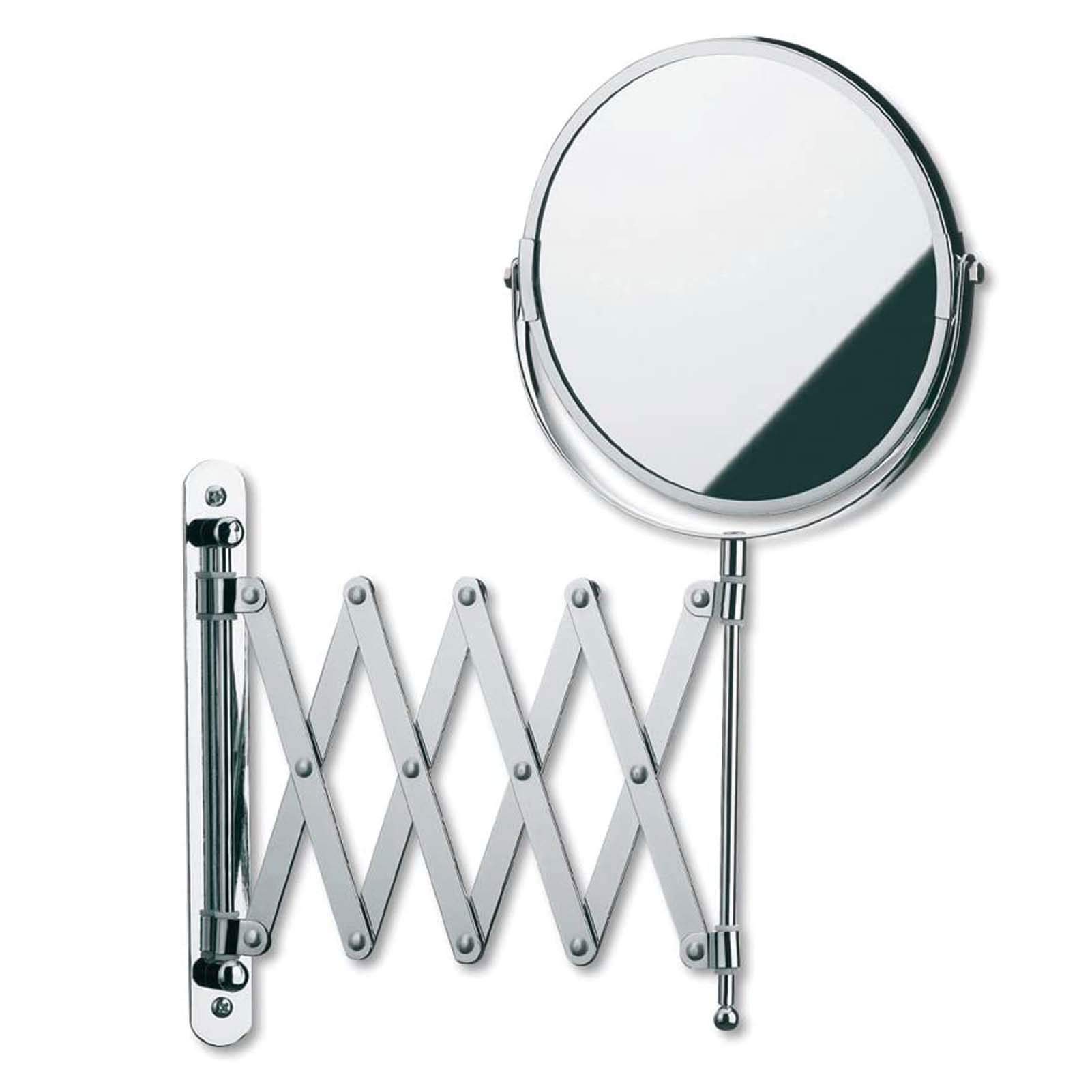 Miroir grossissant de salle de bain pivotant double face pour réussir son maquillage de précision