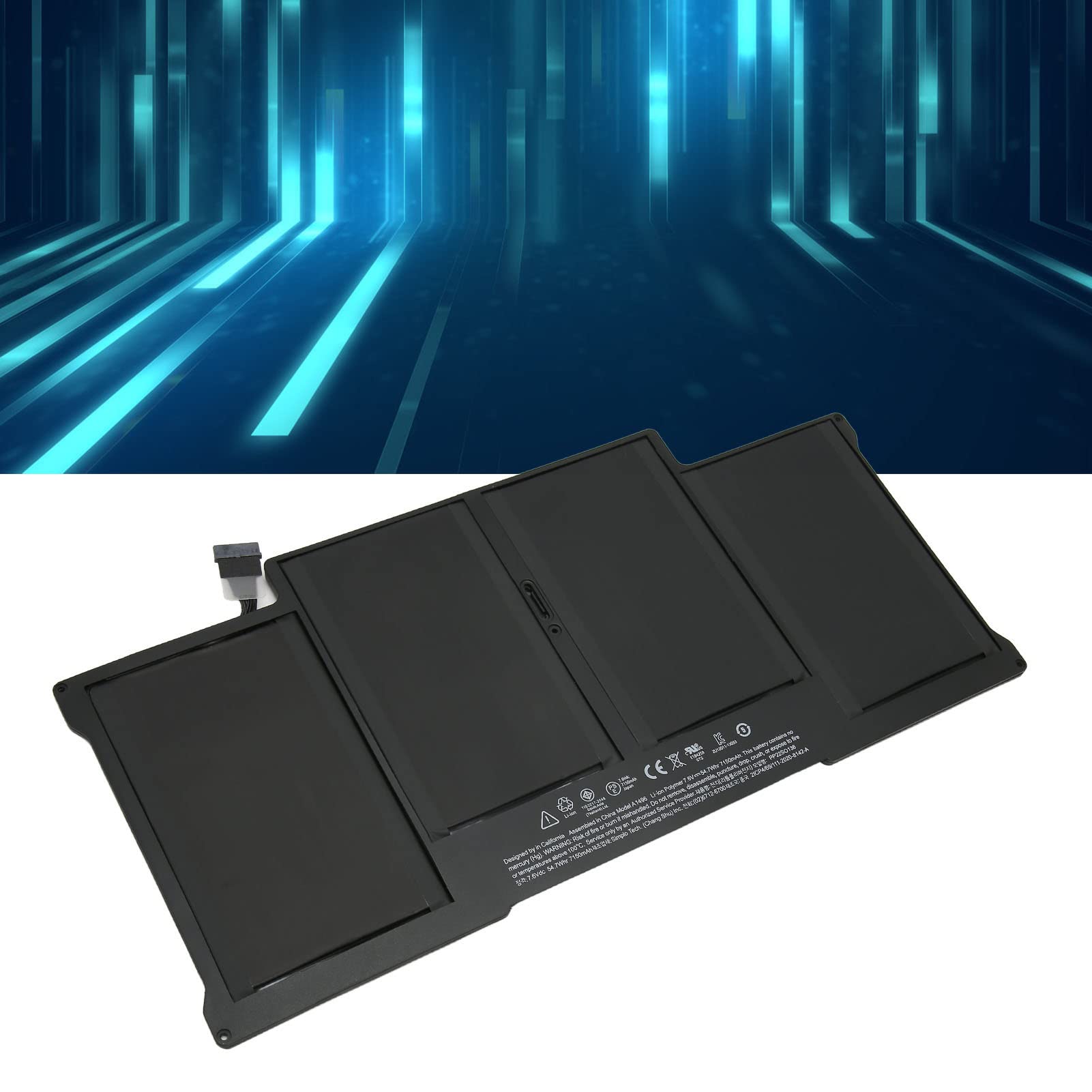 Batteria Sostitutiva 76Wh 6667mAh Per MacBook Pro 15" A1707 A1820 - 11,4V Con Cacciaviti Inclusi - Ricambio Per MLH32LL/A