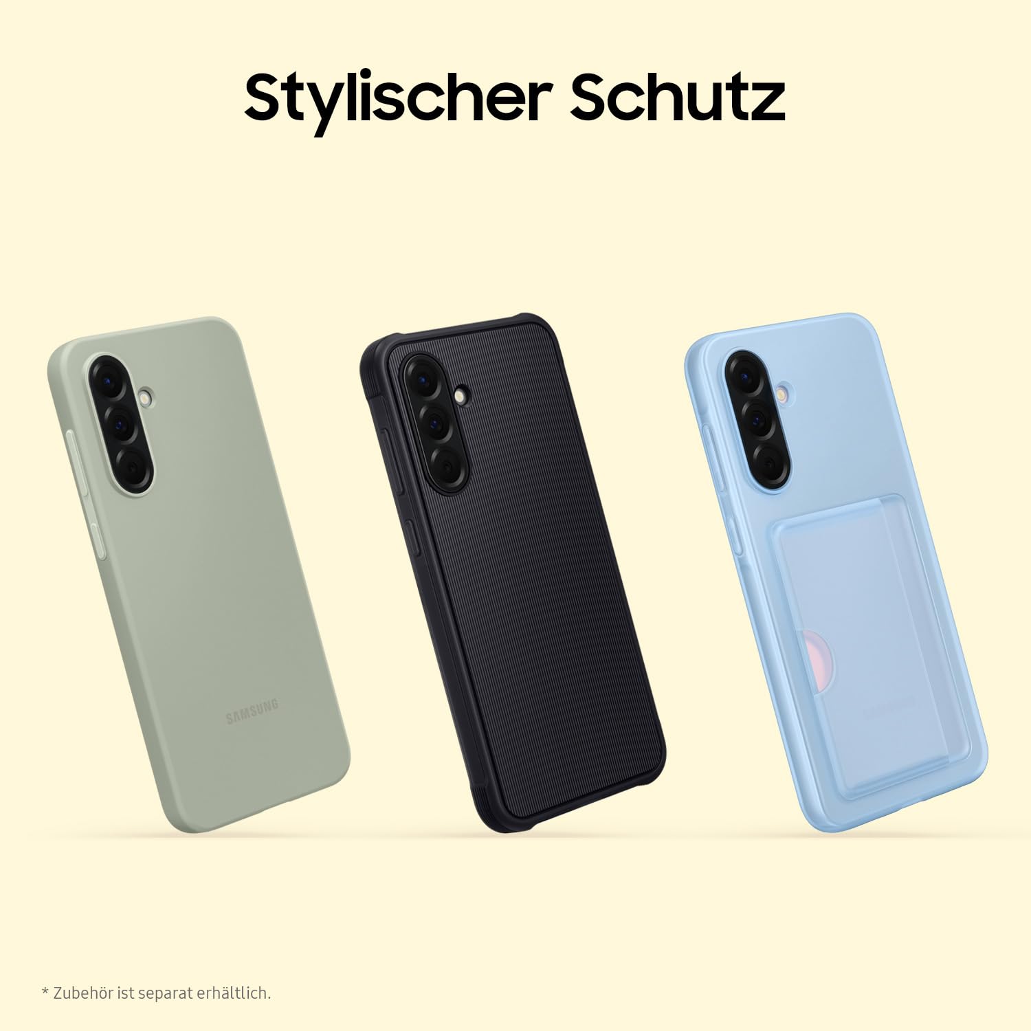 Samsung Galaxy A56 5G AI Smartphone ohne Vertrag, Simlockfreies AI Handy mit Android, 8 GB RAM, 128 GB Speicher, 50-MP-Kamera, Awesome Graphite, 2,5 Jahre Herstellergarantie [Exklusiv auf Amazon]