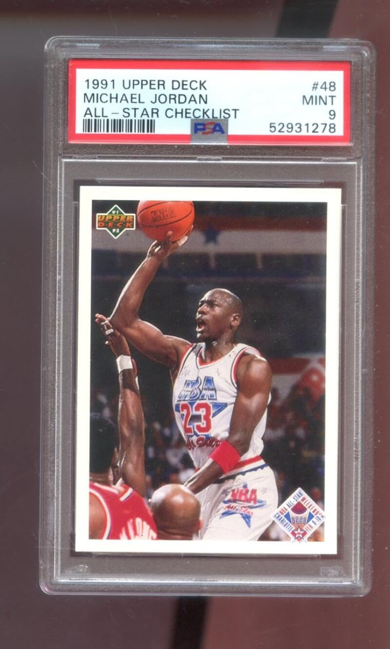 Amazon.com: 1991-92 Upper Deck #48 Michael Jordan All-Star