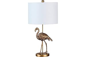 26" Matte Gold Flamingo Table Lamp