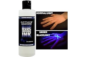 Invisible Markings with UV Markers for Blacklight Inspections