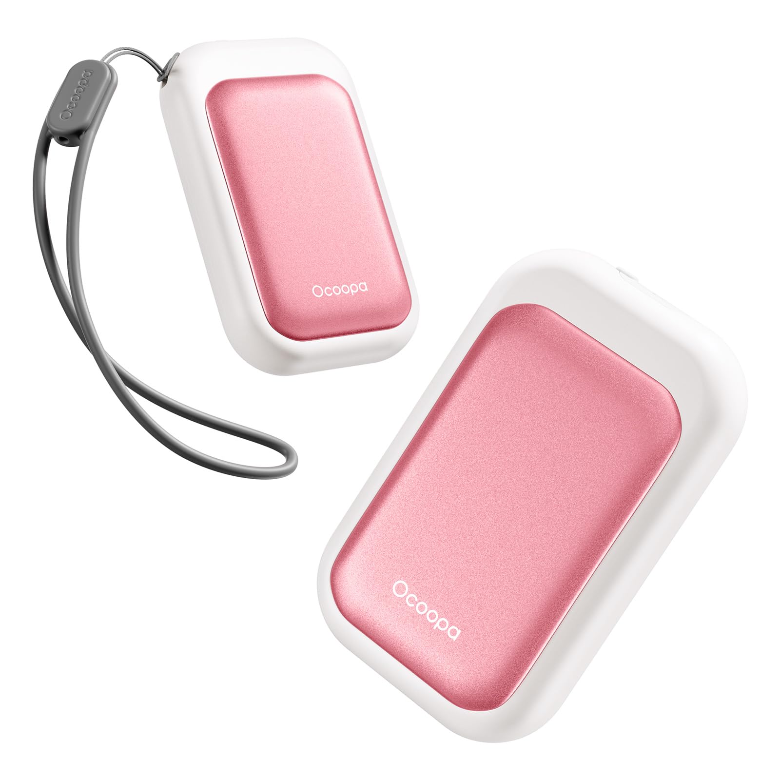 OCOOPA UT4 Young Scaldamani Ricaricabili 2 in 1, Scaldamani Elettrico Magnetico, Tascabile, Ultra Compatto per Guanti, 3 Livelli di Calore, Regalo Calore per Uomo, Donna, Outdoor, Golf, Campeggio