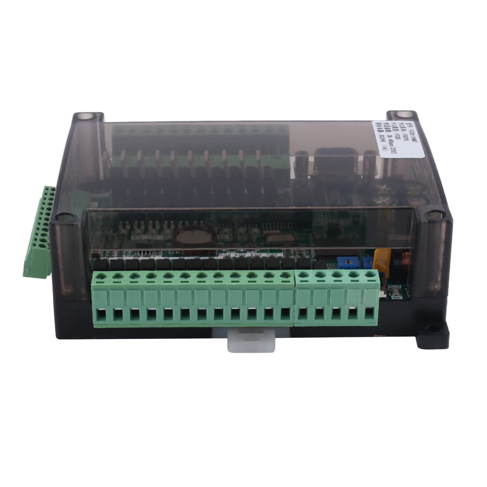 1 PCS FX3U-24MT PLC Scheda di controllo industriale 14 Input 10 Uscita 6AD con 485 Comunicazione e (B)