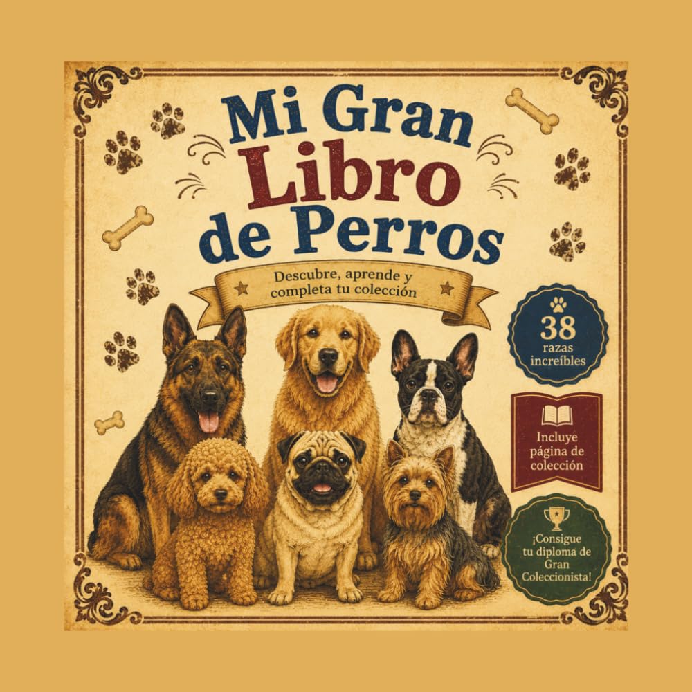 Mi Gran Libro de Perros: 38 razas increíbles para descubrir, aprender y amar