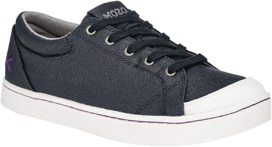 Shoes for CrewsMOZO M30390-39/6 MAVEN Women's Canvas Non Slip Shoe, 6 UK, BLACK/WHITE - EN safety certified, 39 eu