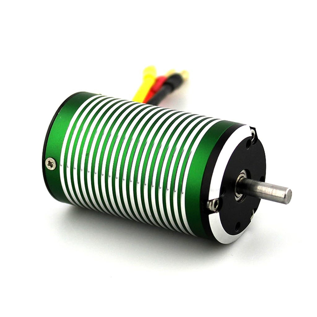 3660 1900KV/2100KV/2400KV/2700KV/3200KV/3800KV silnik bezszczotkowy do 1/10 Buggy Drift On-Road RC Car (zielony 2400KV)