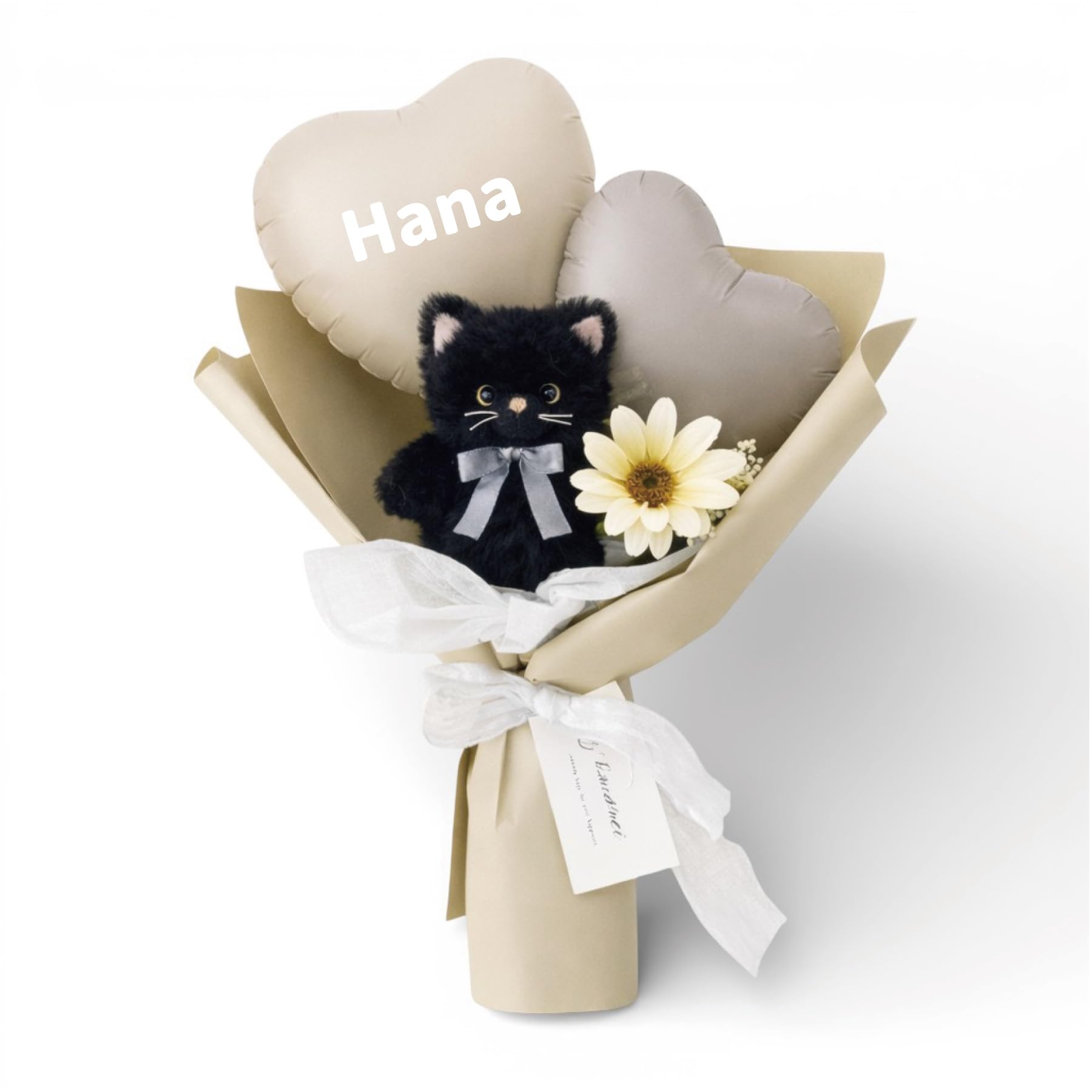 バルーンブーケ　バルーンギフト　成人式　生誕祭　卒業　花束　推し活　肉球　ねこ Amazon | 【 名入れ可 】 バルーン ギフト アニマルバルーンブーケ