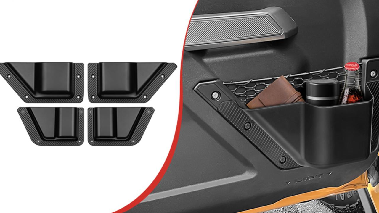 Amazon.com: DWKJMYCP 4PCS Front Rear Door Storage Pockets