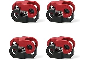 4PCS Multi-Color Spring Cord Lock