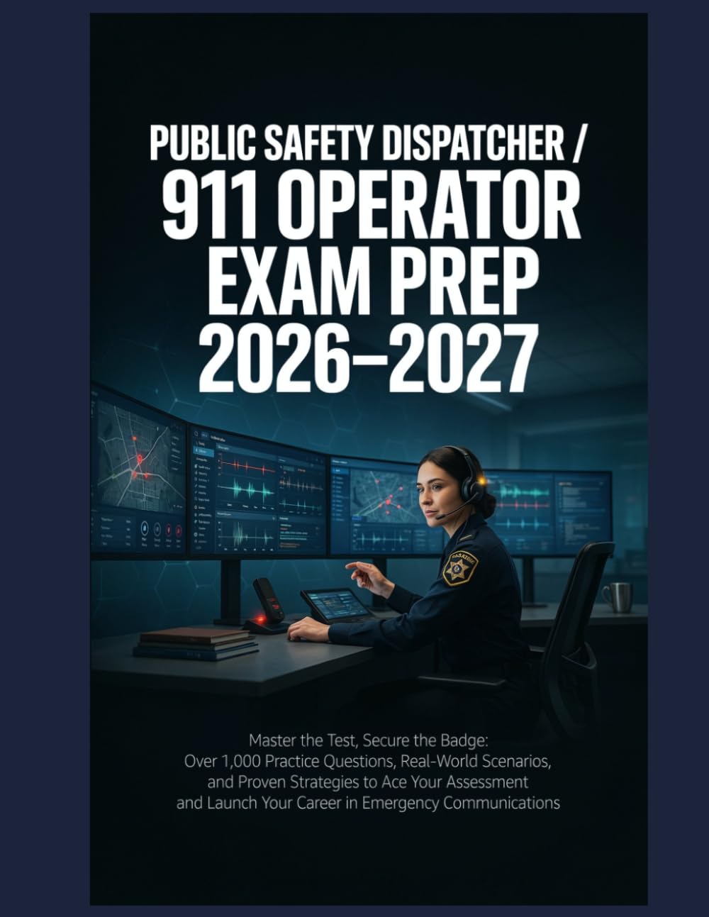 PUBLIC SAFETY DISPATCHER / 911 OPERATOR EXAM PREP 2026–2027: Master the Test, Secure the Badge: Over 1,000 Practice Questions, Real-World Scenarios, ... Your Career in Emergency Communications