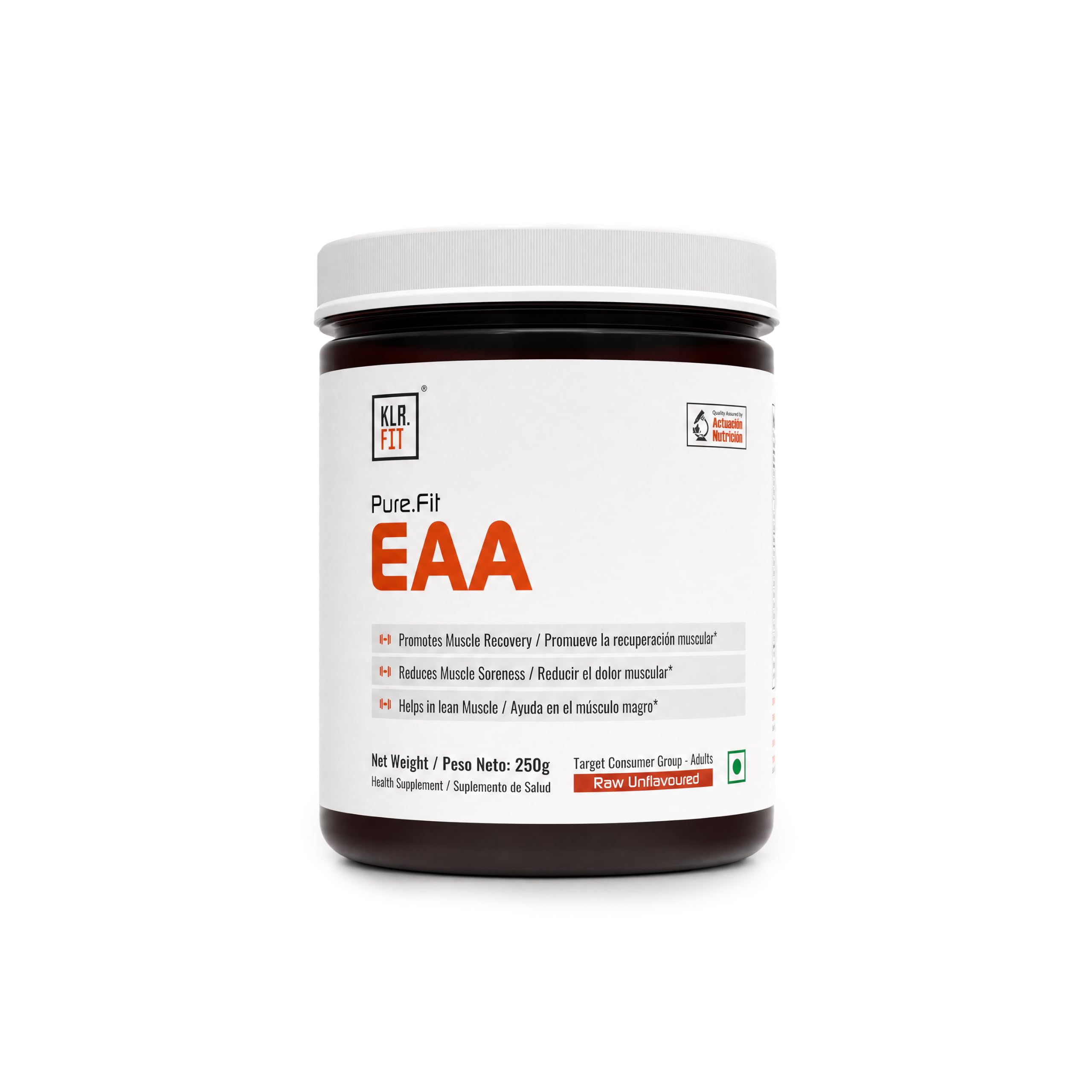 Klr.Fit's EAA Intra - Training/Workout drink Powder with BCAA helps provide Muscle Recovery | Hydration | Performance All 9 Essential Amino Acid- 50 servings