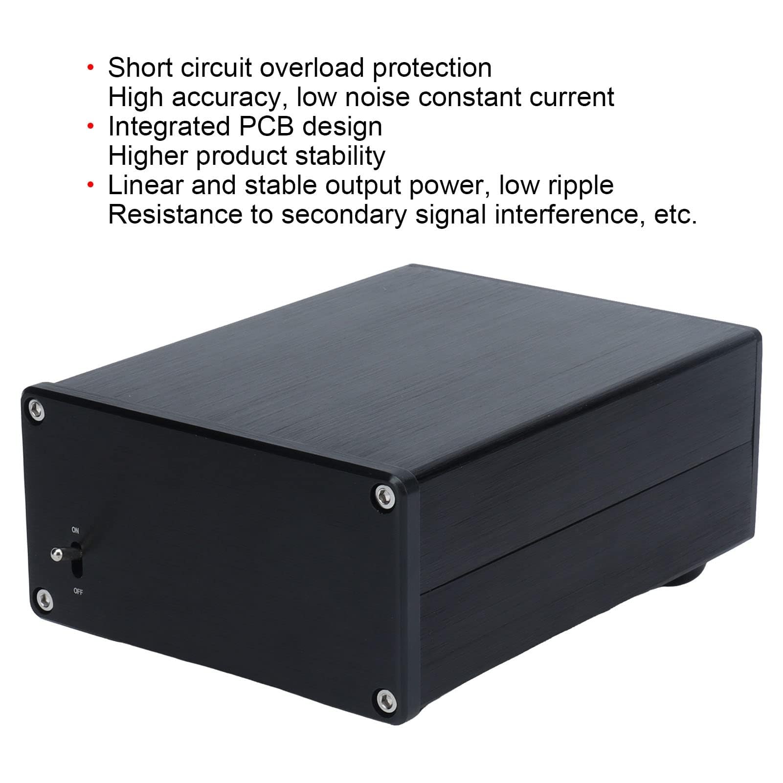 Fuente de Alimentación Regulada Lineal de 25 W, Voltaje Estabilizado de Alta Precisión con Protección contra Sobrecarga de Cortocircuito para STUDER900 AC 250 V (6V)