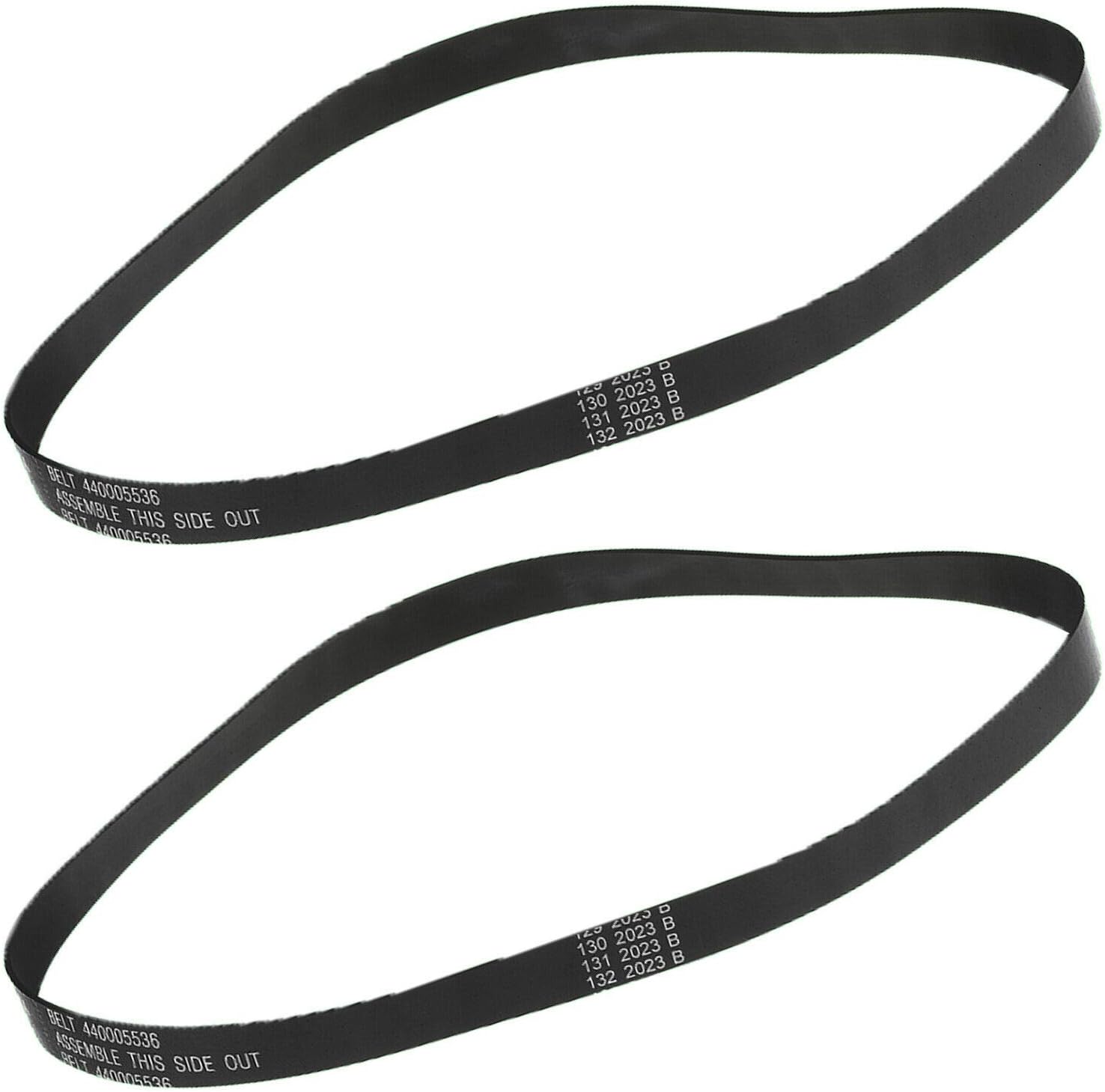 Qualtex Flat Drive Belt To Fit Vax Dual Power Max Carpet Cleaners W86-DD-B, ECB1TNV1, VRS801 x2 belts