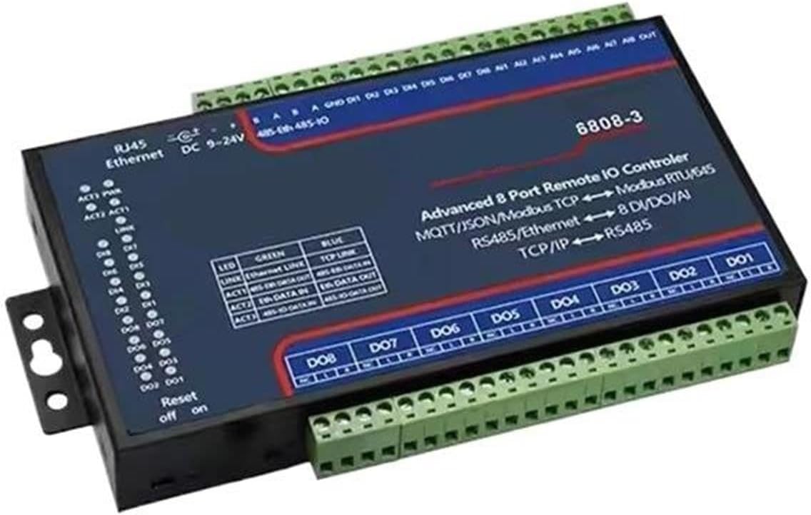 ZLAN6808 8 Channel Remote I/O Controller(AI 10V Voltage Input)