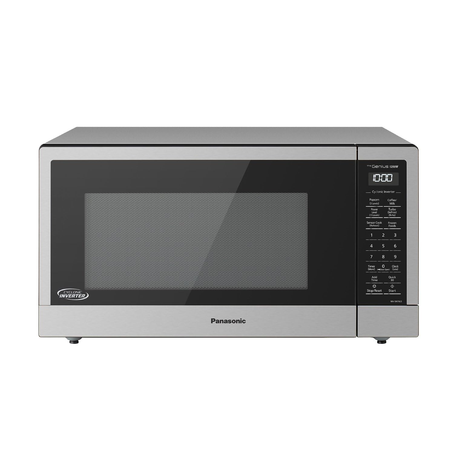 Panasonic NN-SN76LS 1.6 cu.ft. Cyclonic Inverter Countertop Microwave Oven