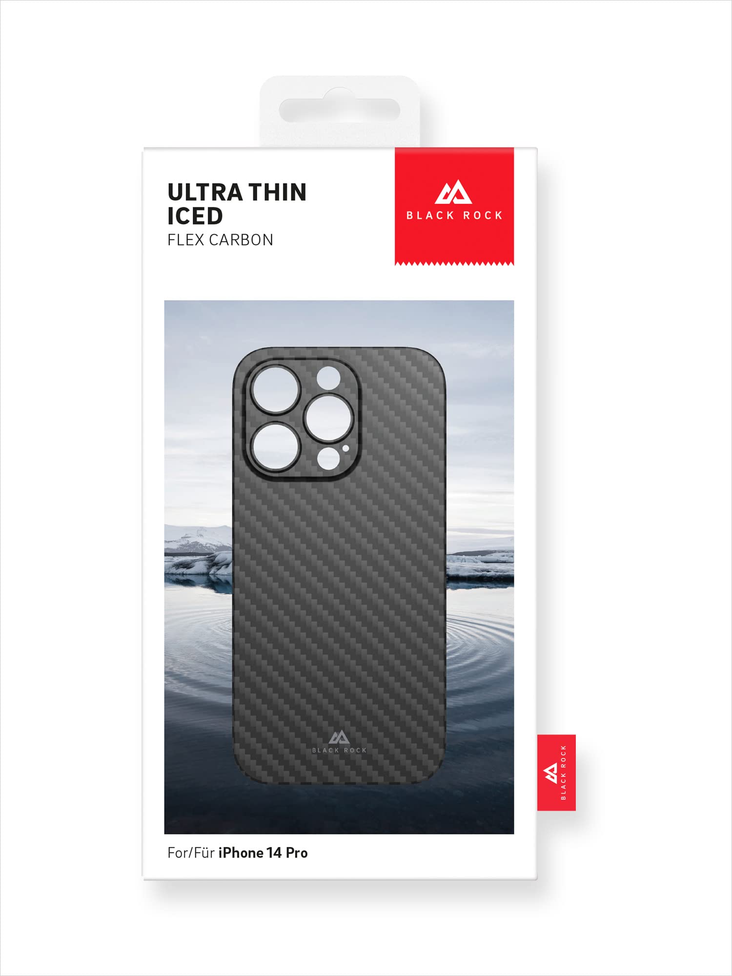 Doupi UltraSlim Custodia Per IPhone 12 / IPhone 12 Pro (6,1 Pollici), Carbon Fiber Look Fibra Di Carbonio Ottiche Piuma Facile Cover Hardcase, Nero - Foto 10