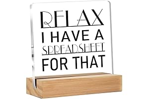 Funny Office Accountant Gifts - Relax I Have a Spreadsheet for That