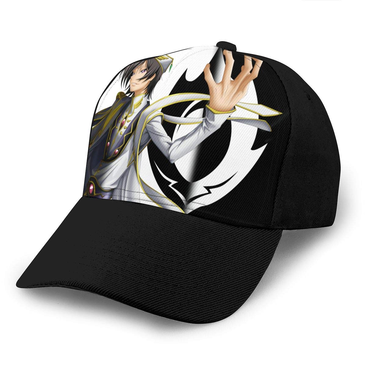 Code Geass Novelty Hat Adjustable Outdoor Baseball Cap Unisex
