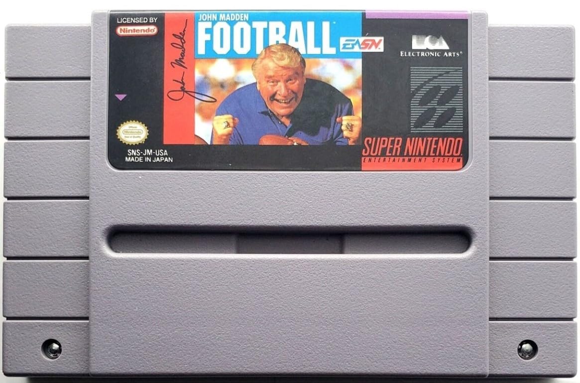 スーパーファミコン - SFC★JOHN MADDEN FOOTBALL&#39;93 SNES 海外版 John Madden Football '93 (Super Nintendo) - Green Bay