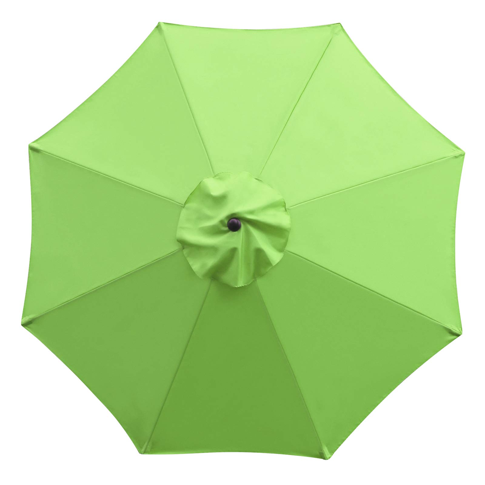Sunnyglade Parasol tarasowy, na zewnątrz, parasol stołowy z 8 solidnymi żebrami (trawa zielona)
