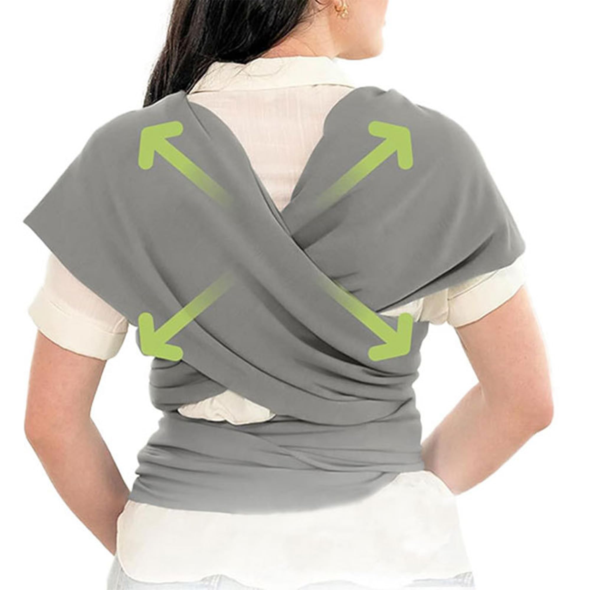CINY Baby Sling Wrap Newborn to Toddler, oryginalne nosidełko dla noworodków i niemowląt, rozciągliwe nosidełko dla niemowląt, nosidełko przytulane z przodu, odpowiednie na wszystkie pory roku
