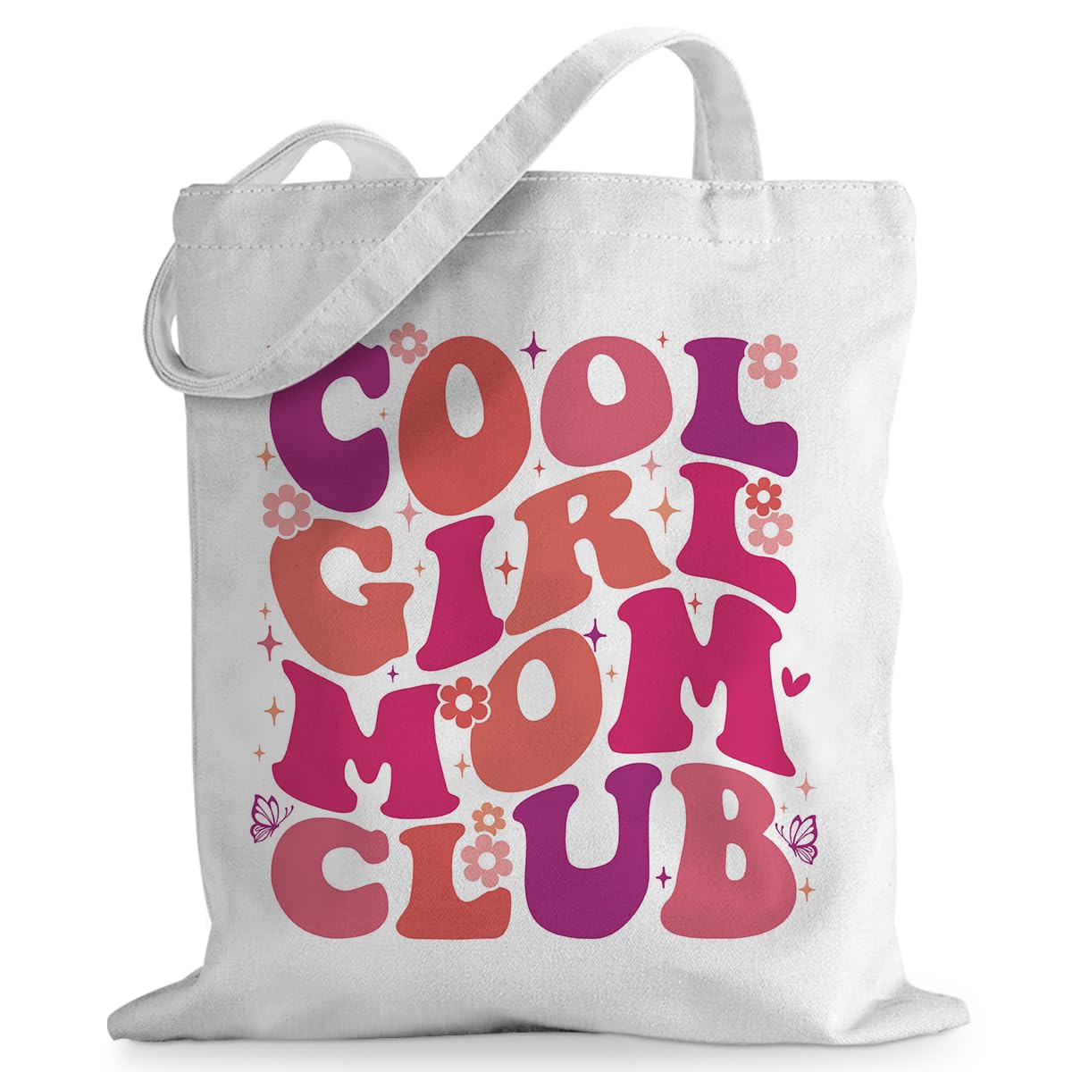 sugargoo Cool Names Club Tote Bag, Family Gifts Birthday Christmas Mother's Day Retirement Gifts for Women
