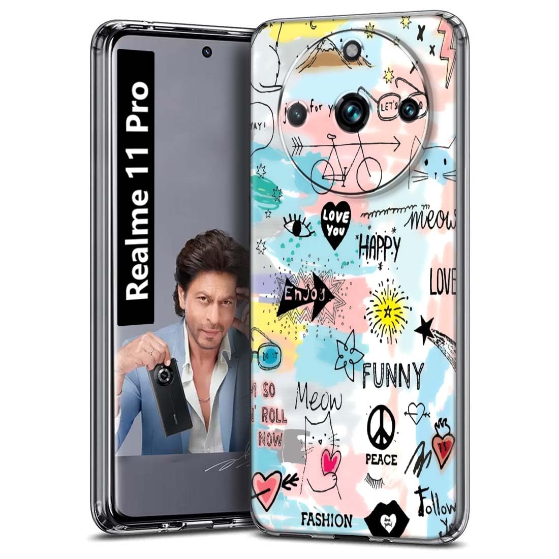 Fashionury Soft Silicon Printed Designer Mobile Back Cover for Realme 11 Pro 5G -D0126 (B0C94TJZ7Z) Amazon Price History, Amazon Price Tracker