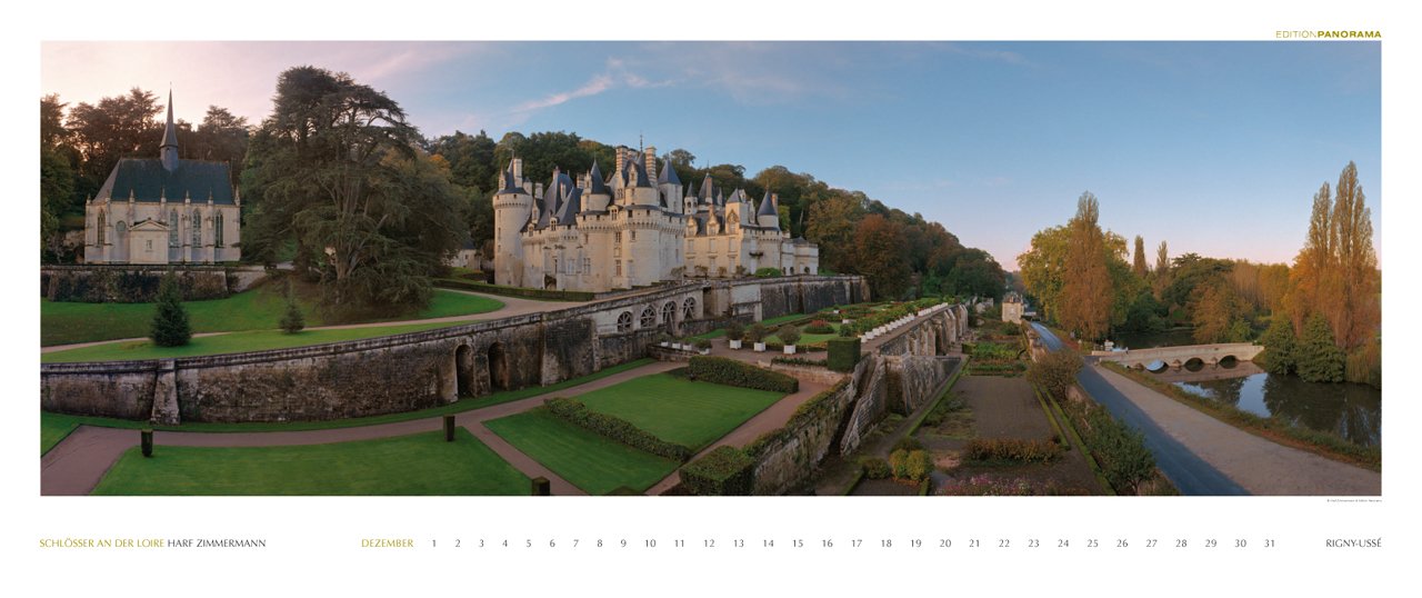 Schlösser an der Loire - Kalender immerwährend