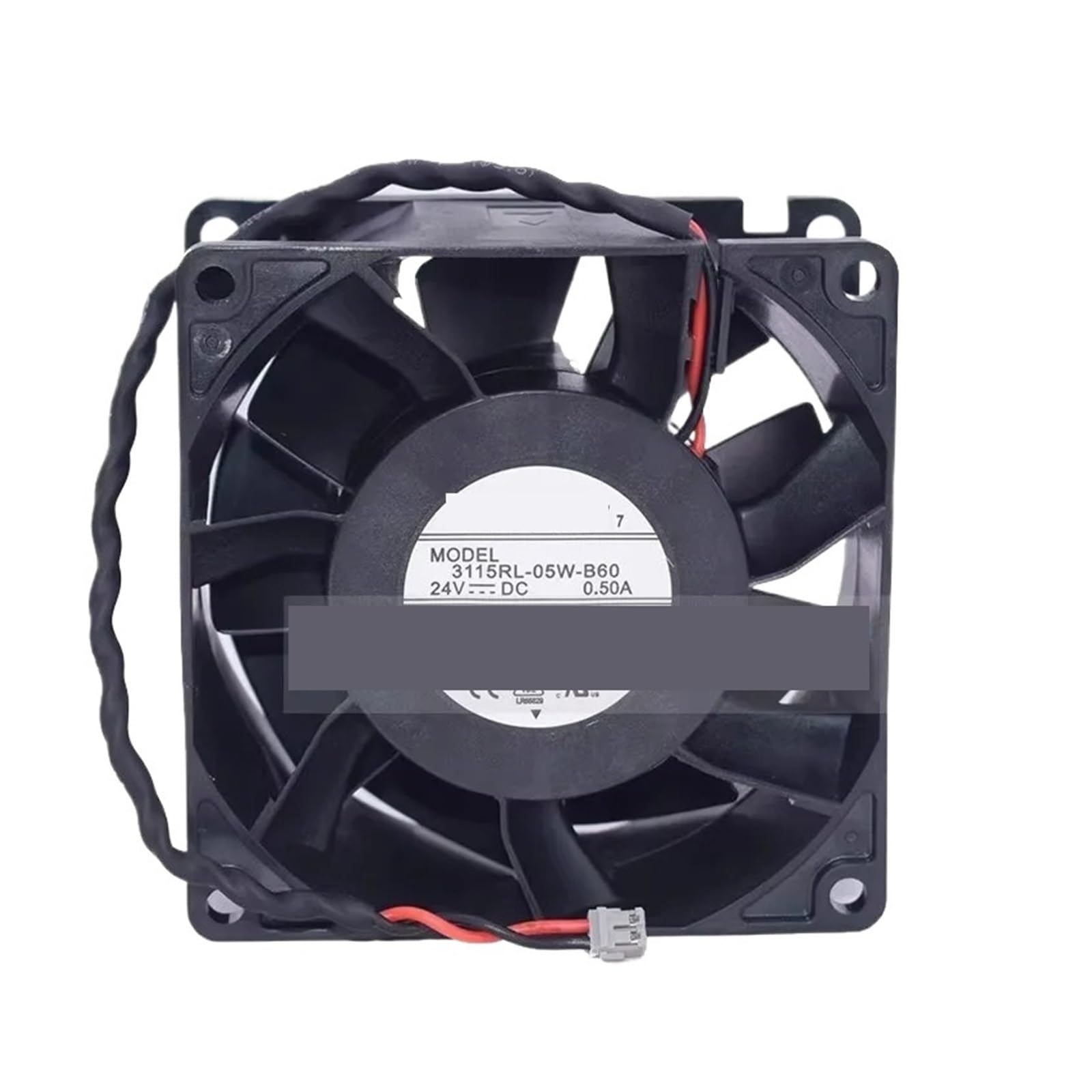 Fcarumiqp One Color 3115Rl-05W-B60 80 * 38Mm 24V 0.50A 8Cm Cooling Fan