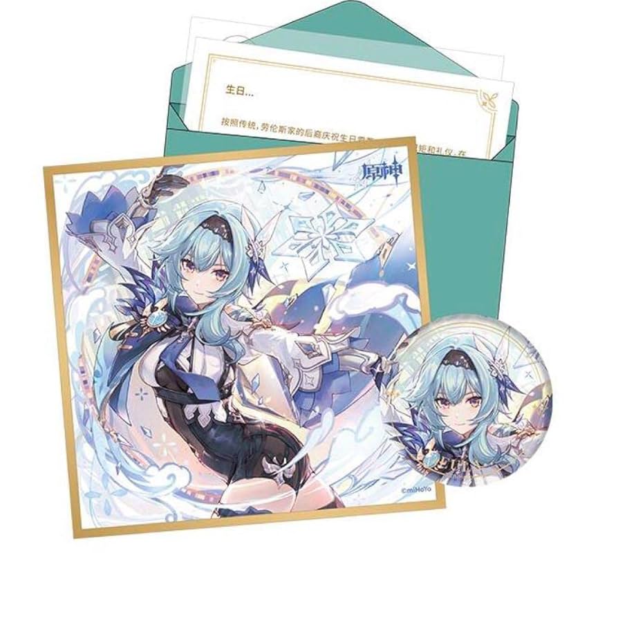 原神 エウルア 命定の日 Amazon.co.jp: 原神 エウルア 誕生祭グッズ 公式正規品 命定の日