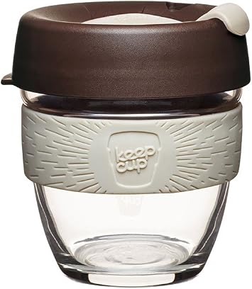 KeepCup BROA08 Brew Reusable Coffee Cup, Roast, 8 oz/Small