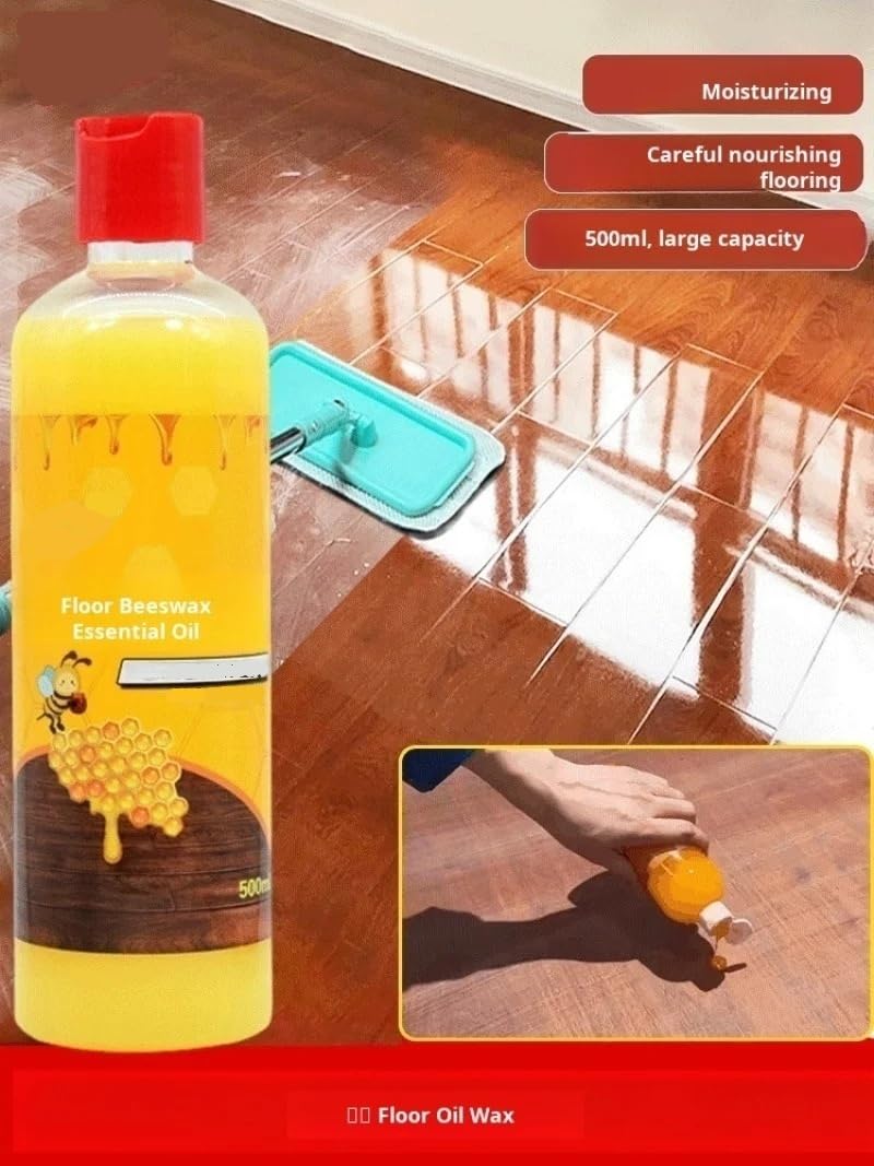 2 Aceites De Mantenimiento For Pisos De Madera De 500Ml, Cera For Pisos Y Aceite Esencial For Pulir.