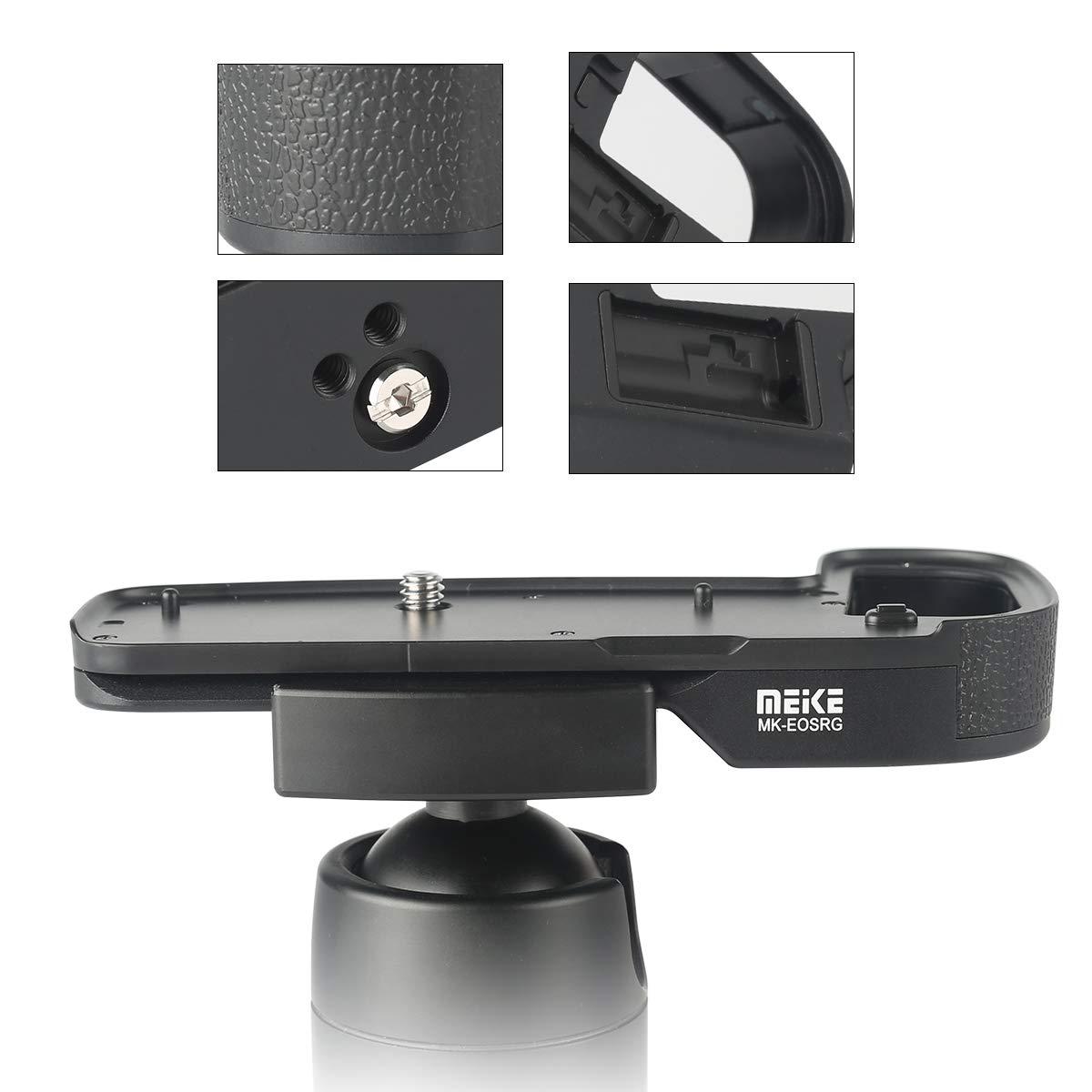 Meike MK-EOSR Grip Bracket For Canon EOS-R – Quick Release L Plate, Metal Base, Handheld Comfort