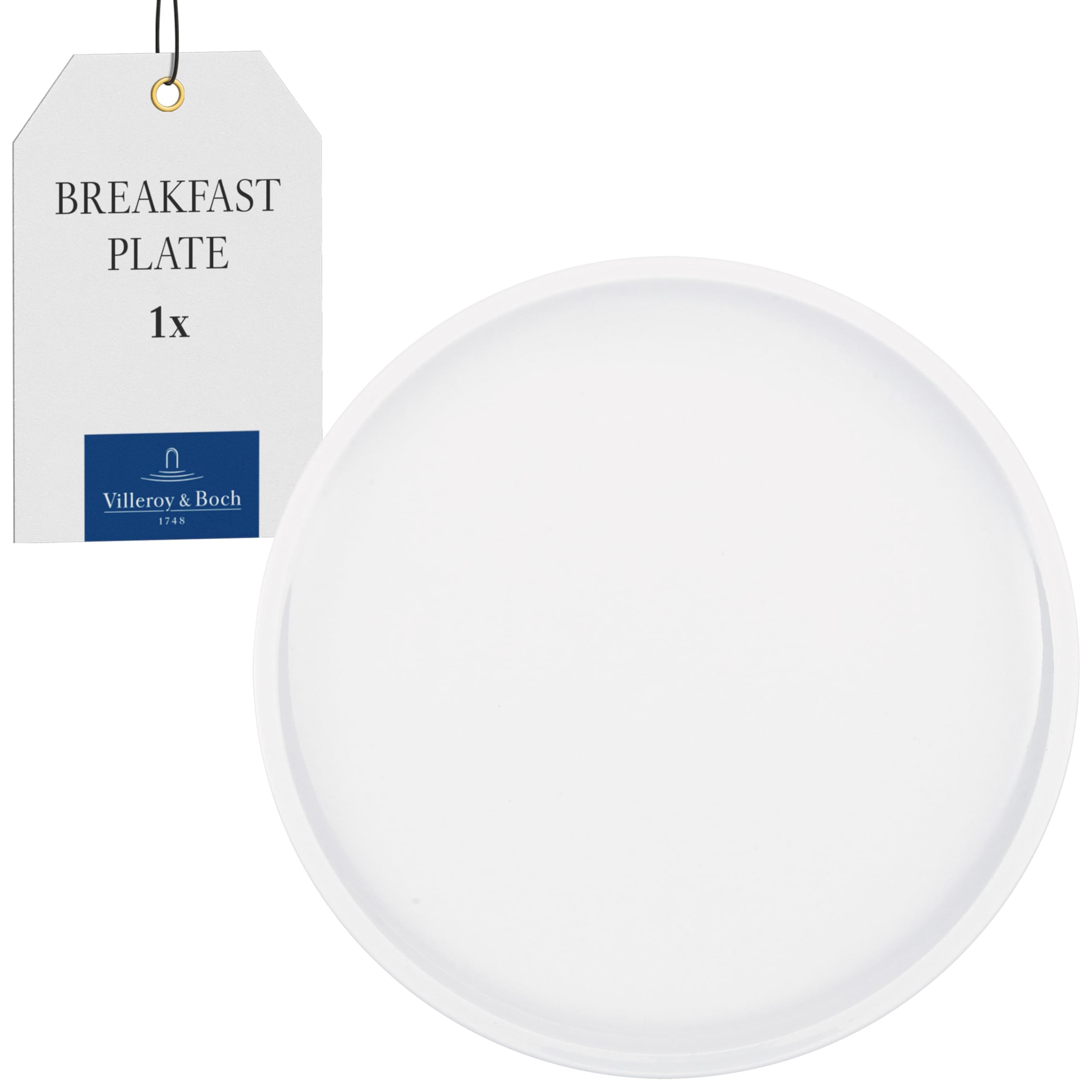 Villeroy & Boch – Artesano Original Breakfast Plate, small, round premium porcelain food plate, dishwasher safe, 22 cm