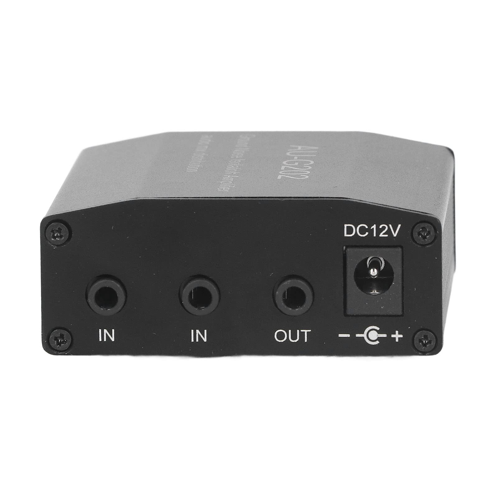 Préamplificateur audio stéréo haute performance 2 entrées 2 sorties pour systèmes audio domestiques coque en métal