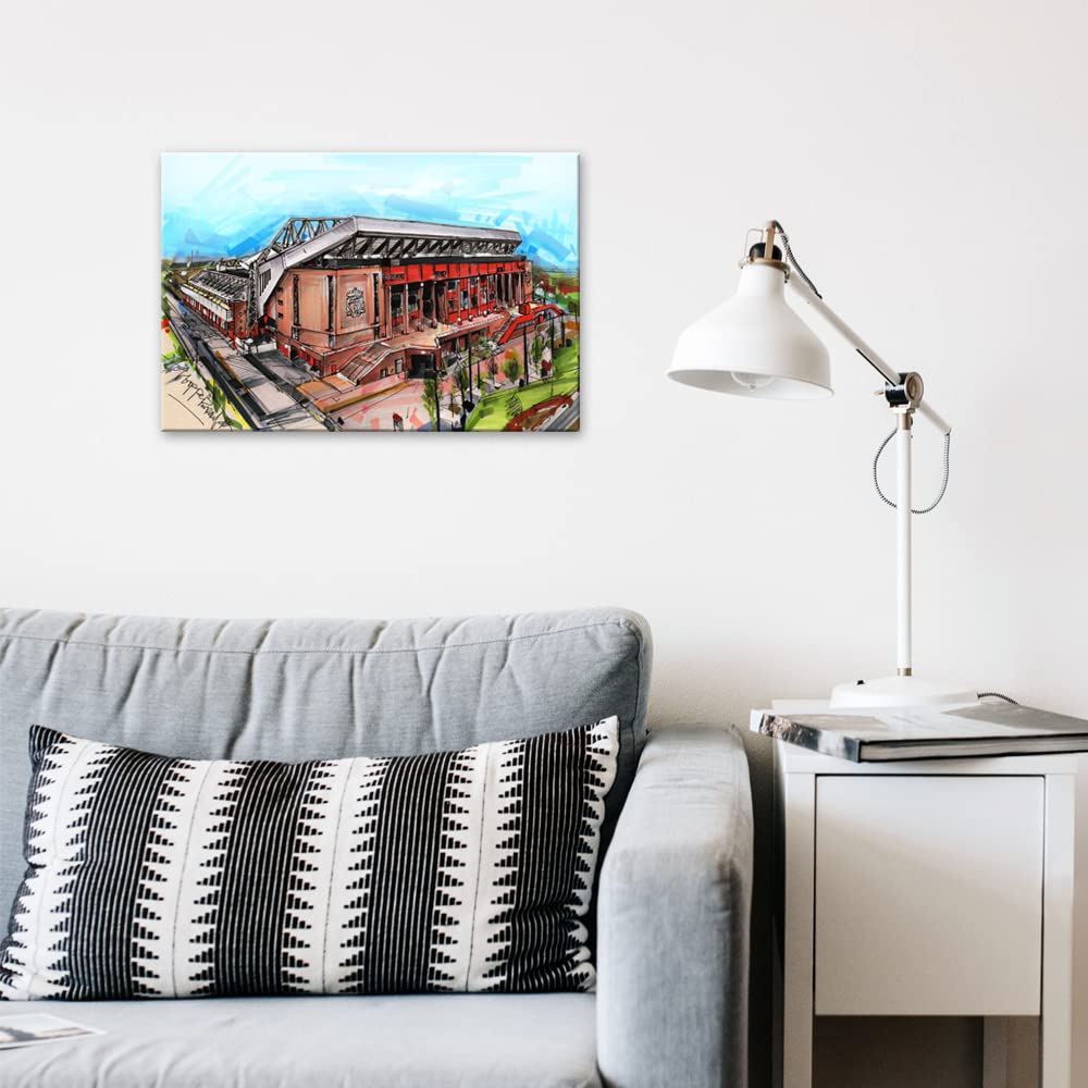 Dipingere la baia degli angeli Stampa su tela 40x60cm | Maisons du Monde