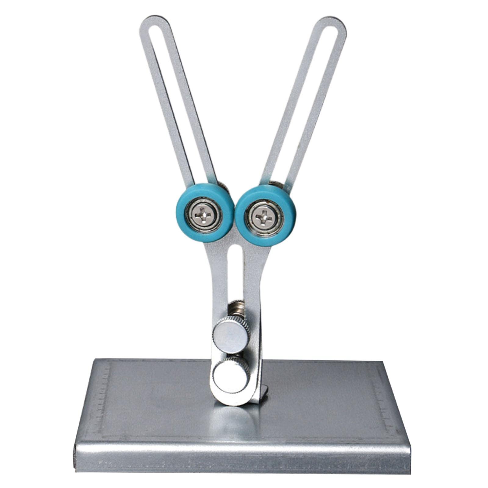 AMLESO Universal Fishing Machine Pole Support Stand Rod Portable Metal Material Fishing Rod Repair Machine