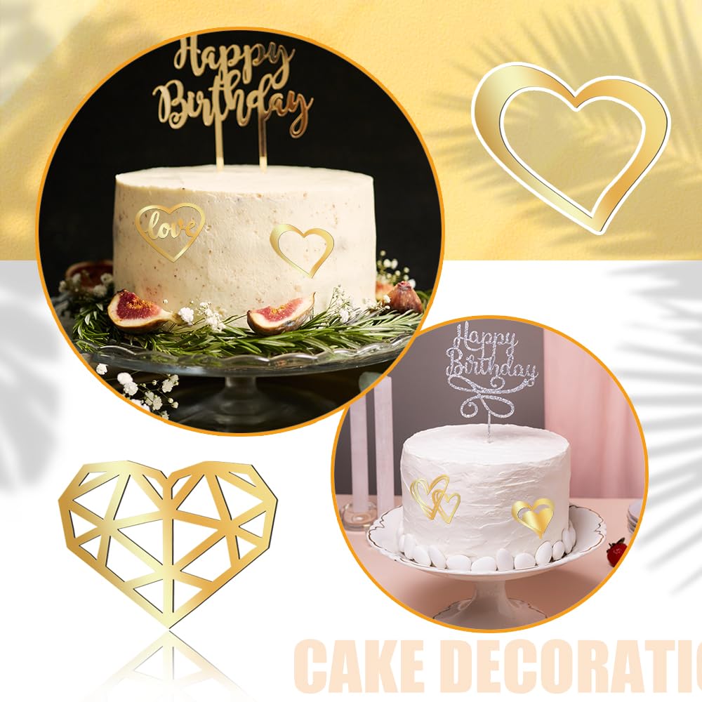 Plateau Gateau Acrylique 24 Cm – 2 Pcs Réutilisables Transparents Non Adhésifs – Support Gâteau Transport