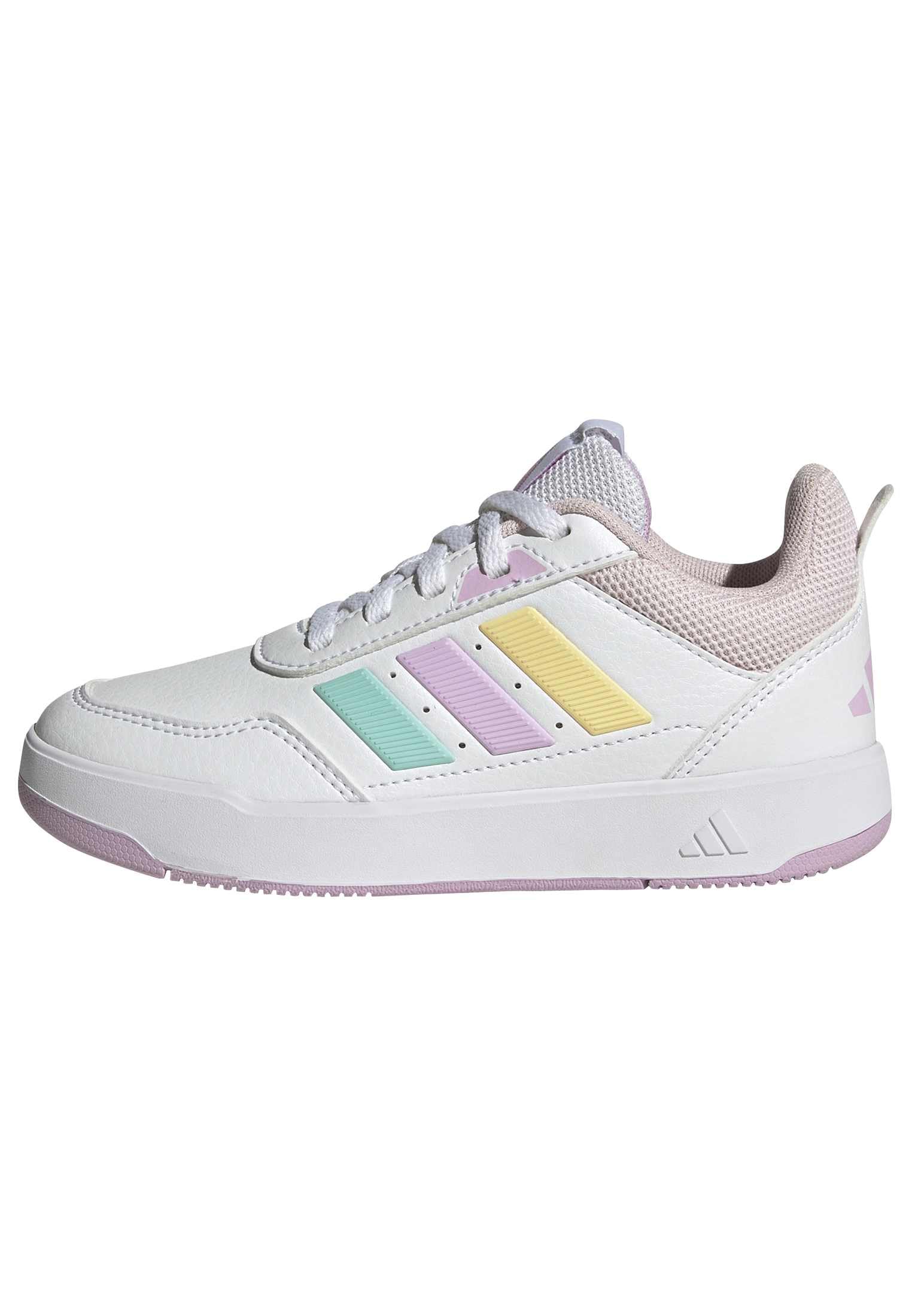 adidas Unisex Kids TENSAUR Sport 3.0 Shoes Kids, FTWR White/Bliss Lilac/semi Flash Aqua, 4 UK